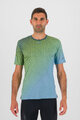 KARPOS Kolarska koszulka z krótkim rękawem - LAVAREDO ULTRA - zielony/niebieski