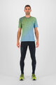KARPOS Kolarska koszulka z krótkim rękawem - LAVAREDO ULTRA - zielony/niebieski