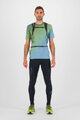 KARPOS Kolarska koszulka z krótkim rękawem - LAVAREDO ULTRA - zielony/niebieski