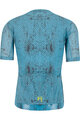 KARPOS Koszulka kolarska z krótkim rękawem - VAL VIOLA - niebieski/żółty