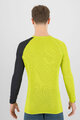 KARPOS Kolarska koszulka z długim rękawem - DINAMICO OCTA - żółty/czarny