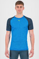 KARPOS Kolarska koszulka z krótkim rękawem - DINAMICO OCTA - niebieski