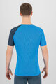 KARPOS Kolarska koszulka z krótkim rękawem - DINAMICO OCTA - niebieski