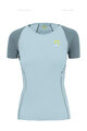 KARPOS Kolarska koszulka z krótkim rękawem - LAVAREDO EVO W - niebieski/szary