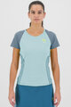 KARPOS Kolarska koszulka z krótkim rękawem - LAVAREDO EVO W - niebieski/szary