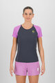 KARPOS Kolarska koszulka z krótkim rękawem - LAVAREDO EVO W - czarny/różowy