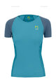 KARPOS Kolarska koszulka z krótkim rękawem - LAVAREDO EVO W - niebieski