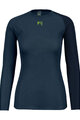 KARPOS Kolarska koszulka z długim rękawem - DINAMICO OCTA W - niebieski