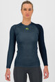 KARPOS Kolarska koszulka z długim rękawem - DINAMICO OCTA W - niebieski