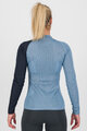 KARPOS Kolarska koszulka z długim rękawem - DINAMICO OCTA W - niebieski