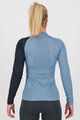 KARPOS Kolarska koszulka z długim rękawem - DINAMICO OCTA W - niebieski