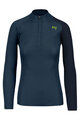 KARPOS Kolarska koszulka z długim rękawem - DINAMICO OCTA W - niebieski