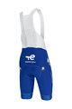 SPORTFUL Krótkie spodnie kolarskie z szelkami - FIANDRE NORAIN TOTAL ENERGIES - niebieski