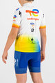 SPORTFUL Koszulka kolarska z krótkim rękawem - TOTAL ENERGIES KIDS - biały/kolorowy