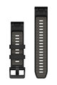 GARMIN pasek - QUICKFIT 22 - czarny/szary