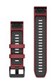 GARMIN pasek - QUICKFIT 22 - czerwony/czarny