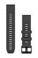 GARMIN pasek - QUICKFIT 22 - czarny