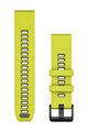 GARMIN pasek - QUICKFIT 22 - żółty/czarny
