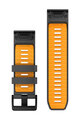 GARMIN pasek - QUICKFIT 26 - czarny/pomarańczowy