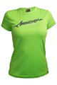 HAVEN Koszulka kolarska z krótkim rękawem - AMAZON SHORT - zielony/fioletowy