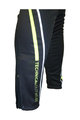 HAVEN Długie spodnie kolarskie z szelkami - ISOLEERA - czarny/zielony
