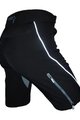 HAVEN Krótkie spodnie kolarskie bez szelek - ISOLEERA - czarny