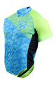 HAVEN Koszulka kolarska z krótkim rękawem - SINGLETRAIL - niebieski/zielony