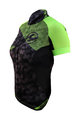 HAVEN Koszulka kolarska z krótkim rękawem - SINGLETRAIL WOMEN - czarny/zielony