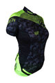 HAVEN Koszulka kolarska z krótkim rękawem - SINGLETRAIL WOMEN - czarny/zielony