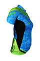 HAVEN Koszulka kolarska z krótkim rękawem - SINGLETRAIL WOMEN - niebieski/zielony