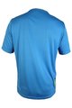 HAVEN Koszulka kolarska z krótkim rękawem - NAVAHO II SHORT - niebieski/zielony