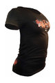 HAVEN Koszulka kolarska z krótkim rękawem - AMAZON II SHORT - czarny/czerwony