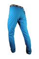 HAVEN Długie spodnie kolarskie bez szelek - NALISHA LONG - niebieski/biały
