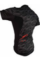 HAVEN Koszulka kolarska z krótkim rękawem - SKINFIT - czarny/czerwony