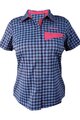 HAVEN koszula - AGNESS SLIMFIT - niebieski/różowy