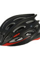 HAVEN Kask kolarski - ICON - czarny/czerwony
