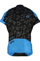 HAVEN Koszulka kolarska z krótkim rękawem - SINGLETRAIL - czarny/niebieski