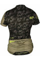 HAVEN Koszulka kolarska z krótkim rękawem - SINGLETRAIL WOMEN - zielony/żółty