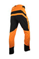 HAVEN Długie spodnie kolarskie bez szelek - POLARTIS - pomarańczowy