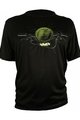 HAVEN Koszulka kolarska z krótkim rękawem - NAVAHO II SHORT - czarny/zielony
