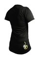 HAVEN Koszulka kolarska z krótkim rękawem - ENERGY SHORT - czarny/zielony