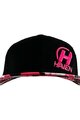 HAVEN Czapka kolarska - TRUCKER - czarny/różowy