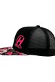 HAVEN Czapka kolarska - TRUCKER - czarny/różowy
