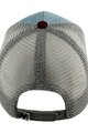 HAVEN Czapka kolarska - TRUCKER - szary/czerwony