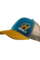 HAVEN Czapka kolarska - TRUCKER - niebieski/brązowy