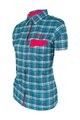 HAVEN koszula - AGNESS SLIMFIT - niebieski/różowy
