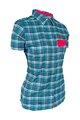 HAVEN koszula - AGNESS SLIMFIT - niebieski/różowy