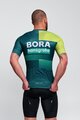 BONAVELO Koszulka kolarska z krótkim rękawem - BORA 2024 - zielony/jasnozielony