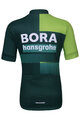 BONAVELO Koszulka kolarska z krótkim rękawem - BORA 2024 KIDS - zielony/jasnozielony