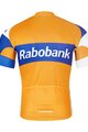BONAVELO Koszulka kolarska z krótkim rękawem - RABOBANK - pomarańczowy/niebieski